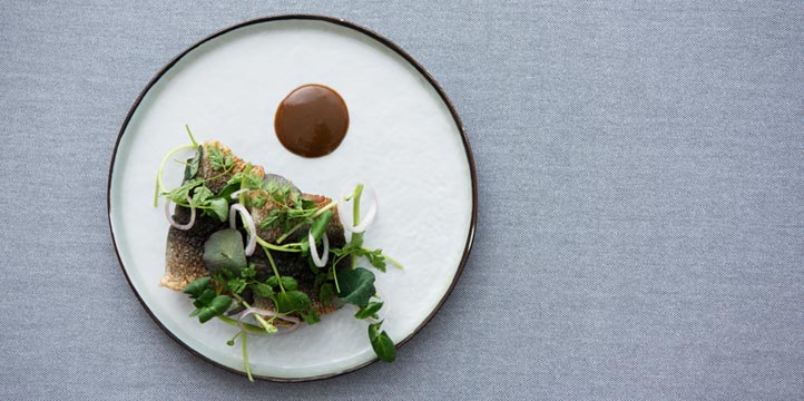 Billede af stegt sild